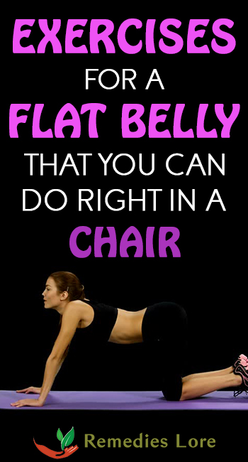 Exercises for a Flat Belly That You Can Do Right in a Chair