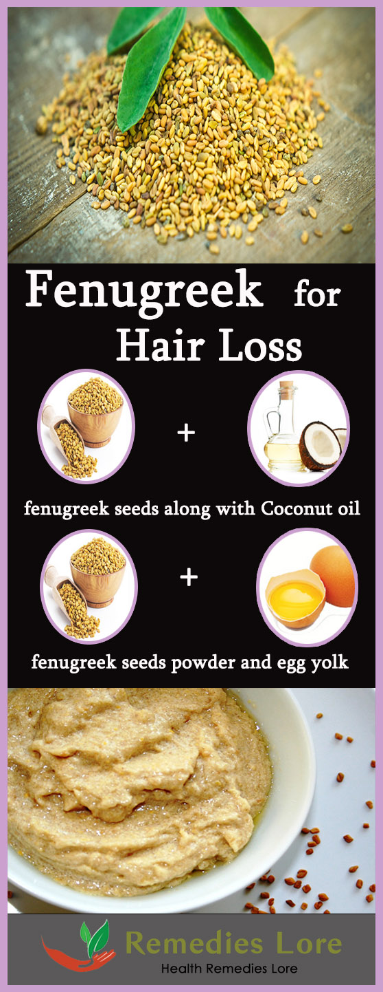 Fenugreek for Hair Loss Remedies Lore