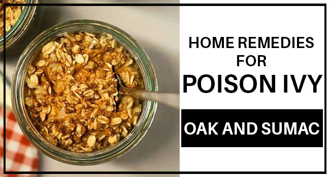 home remedies for poison sumac rash