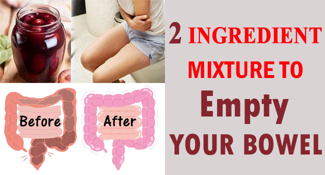 2 Ingredient Mixture To Empty Your Bowel Remedies Lore