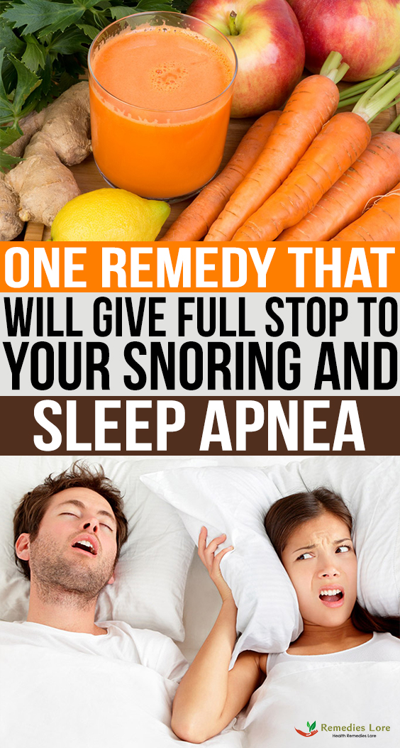 One Remedy That Will Give Full Stop To Your Snoring And Sleep Apnea Remedies Lore